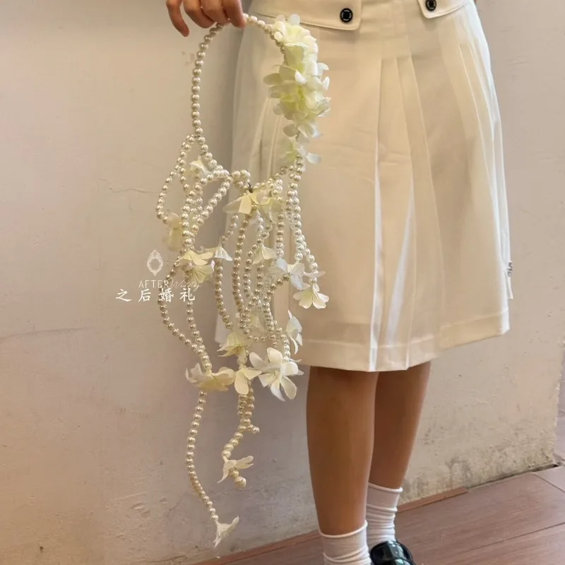 

"Pearl Falls" handmade bouquet