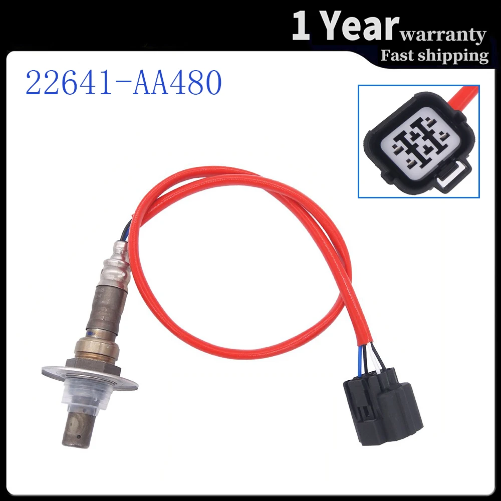 Air Fuel Ratio Upstream O2 Oxygen Sensor Lambda 22641AA480 Replacement for Subaru Impreza Legacy Forester 2.0L 22641-AA480