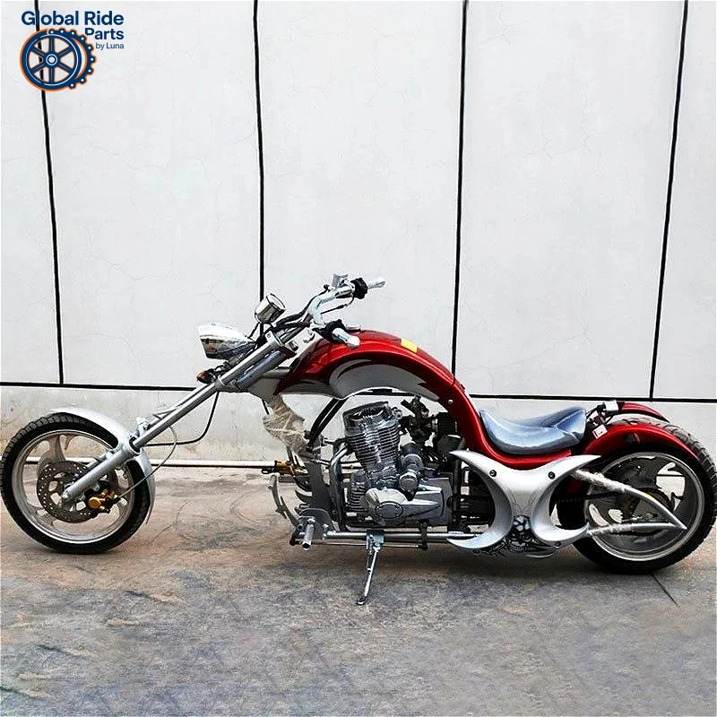 

Обновленный ретро-круизер-мотоцикл 150CC, мощный электрический пусковой велосипед для взрослых, уличный легальный велосипед с номерным знаком, впрыск топлива