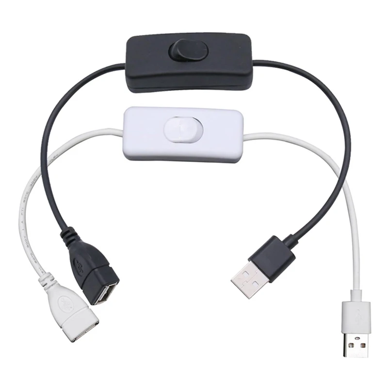 

1 PCS USB Cable With Switch ON/OFF Extension Cable Toggle for USB Lamp Fan Power Supply Line Durable Adapter USB LED Headset