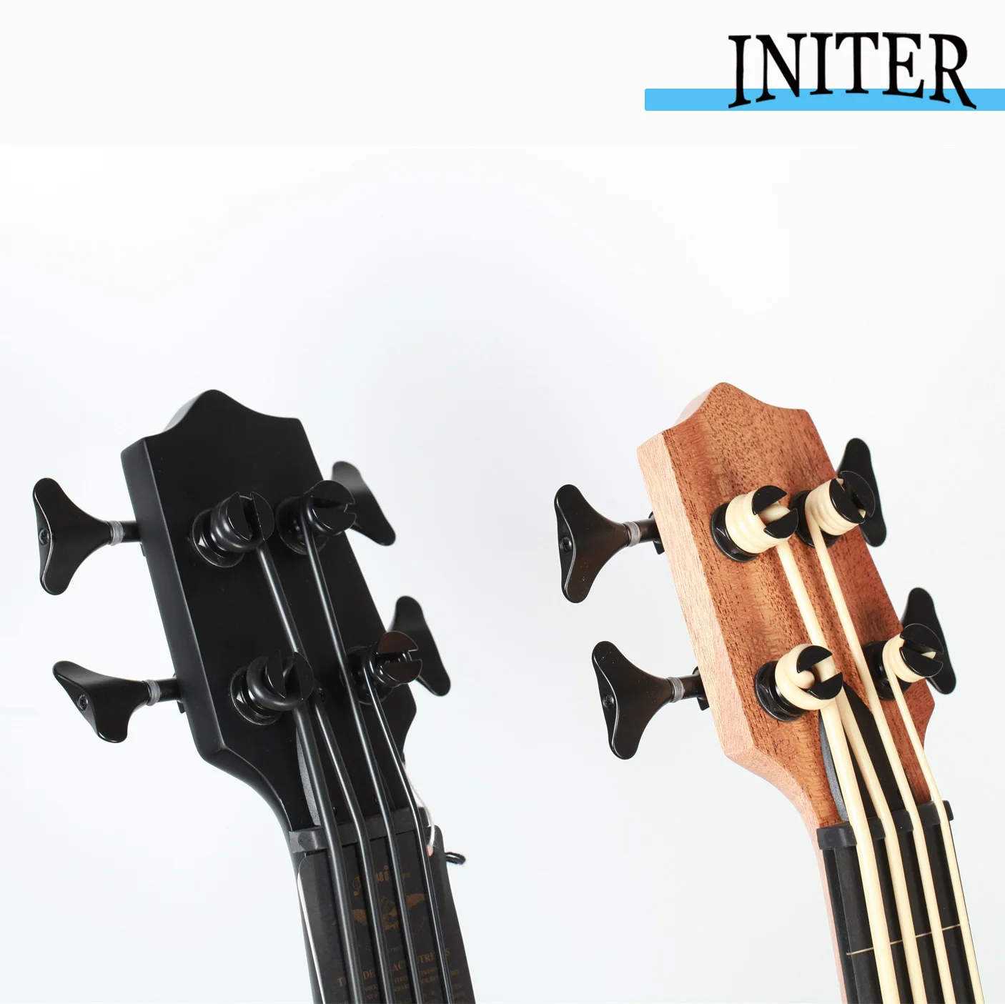 Initer 30 Inch Fretloze/Fretted Ukulelebass Volledig Mahonie Hout 30 \