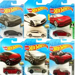 2023 Hot Wheels 1:64 Tesla Cybertruck Model 3 Model S Y Roadster Collection of die-cast alloy car model ornaments