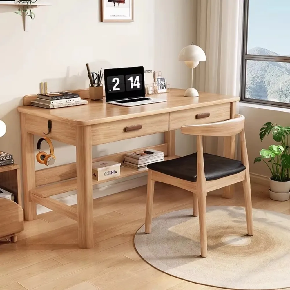 Modern Rock Beam Desk Durable Design Computer Bedroom/Study Desk