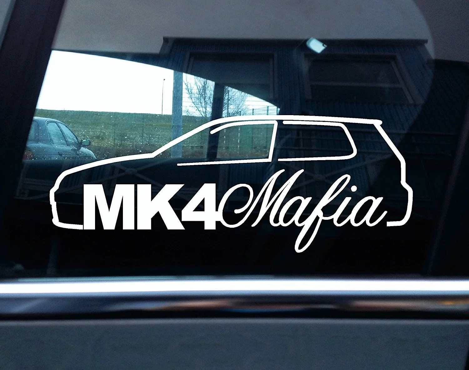 Car Styling Sticker for Mk4 Mafia Vw Golf Mk4 R32 GTI Applique Truck Auto Side Window Decals waterproof