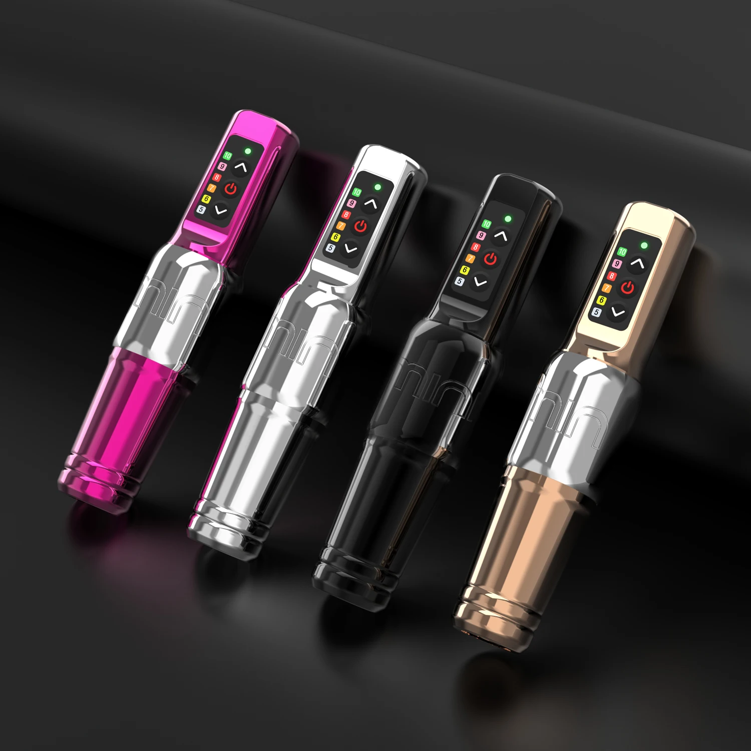 Fk Mini Machine à broder sans fil à flux avec tatouage de lèvre à course de 3.0mm et Machine intégrée de tatouage de sourcils