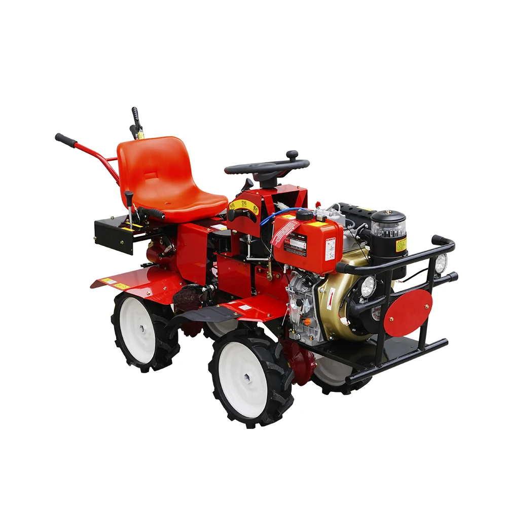 Hoge Kwaliteit Landbouw Zittende Cultivator Cultivator Agrarische Power Mini Tractor