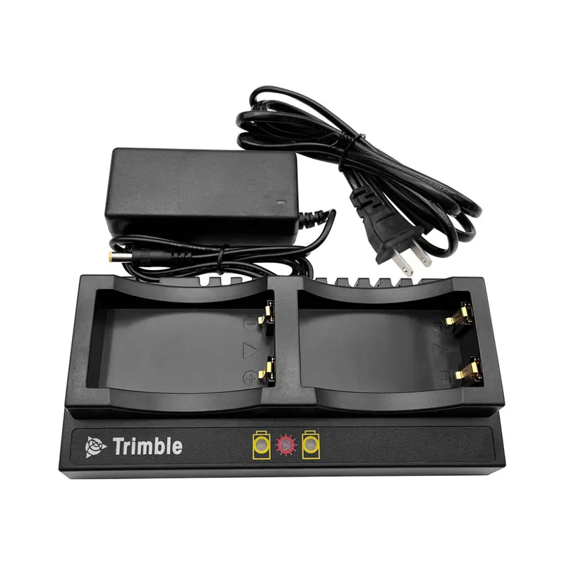 New Dual Charger for Trimble 5700 5800 R8 R7 R6 GNSS GPS 54344 Battery EU PLUG US