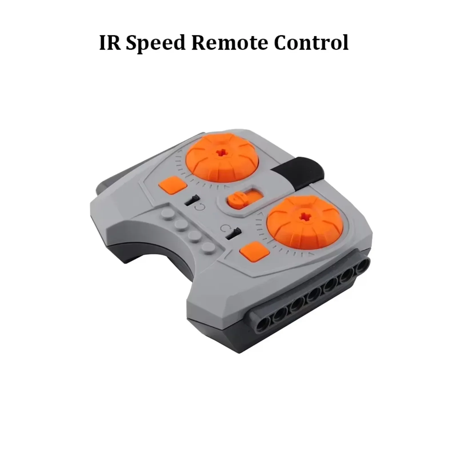 Juguetes de bricolaje técnico MOC 88002 funciones de potencia Kit de motor de tren con control remoto IR, Compatible con legoeds 10219/10254