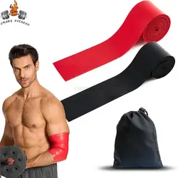 2 Pack Floss Bands Exercise Wraps with Bag for Muscle Compression, Pain Relief, Accelerate Recovery & Promote Flexibility