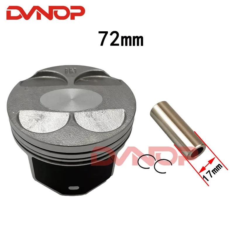 Motorcycle piston ring For benelli BJ250-15A BJ250 TNT250 72mm
