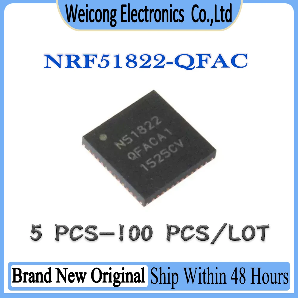 NRF51822 NRF51822-QFAC NRF51822-QFA NRF New Original IC Chip QFN-48