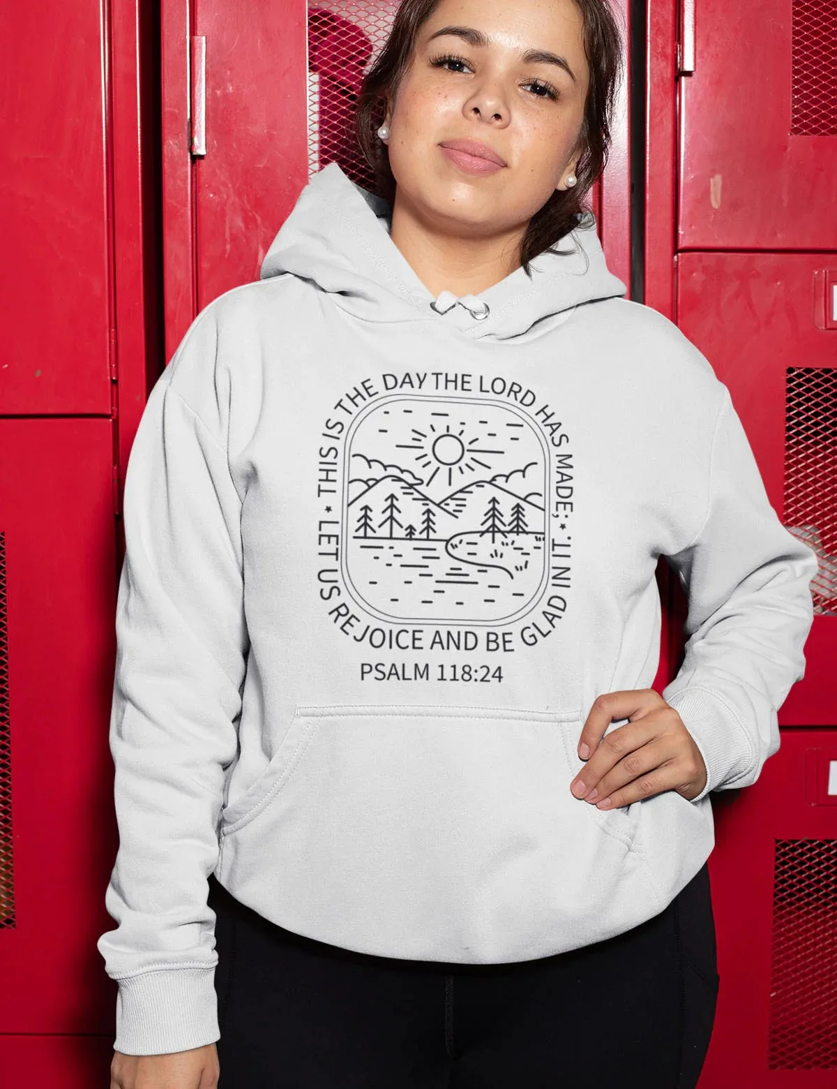 

Толстовка с капюшоном This Is The Day Lord Has Made, мужская и женская толстовка с капюшоном и длинными рукавами, пуловер, топы, спортивная одежда, женская одежда