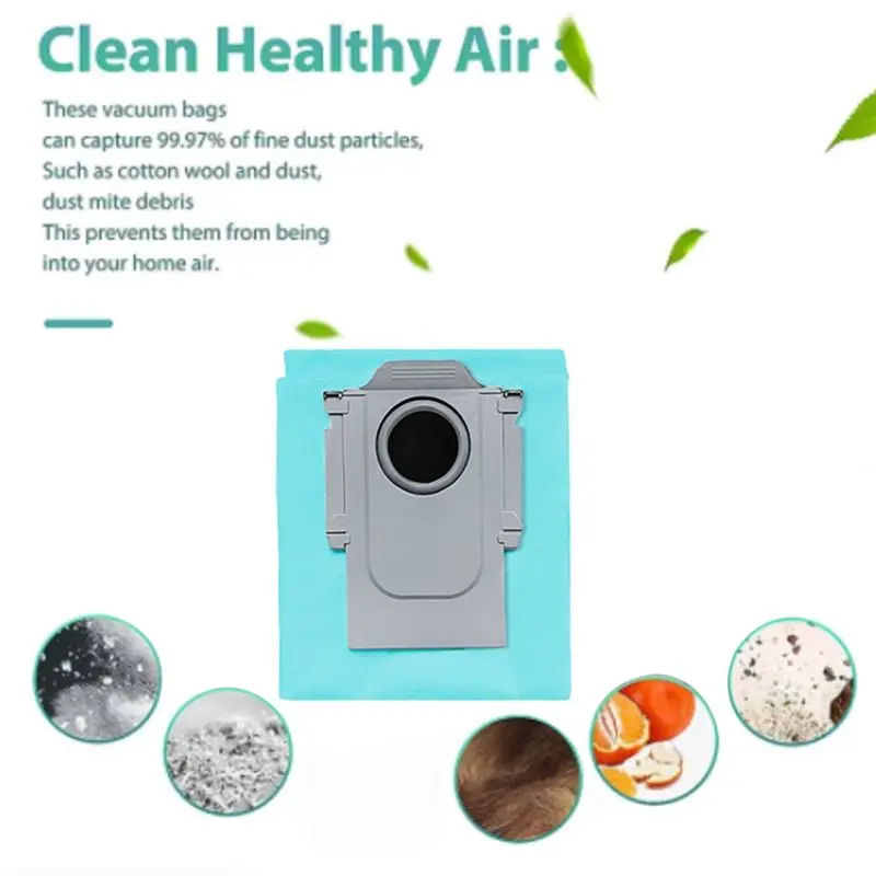 A60F-استبدال كيس لجميع الغبار ل Roborock Q Revo /Roborock P10 A7400RR جهاز آلي لتنظيف الأتربة أكياس الغبار