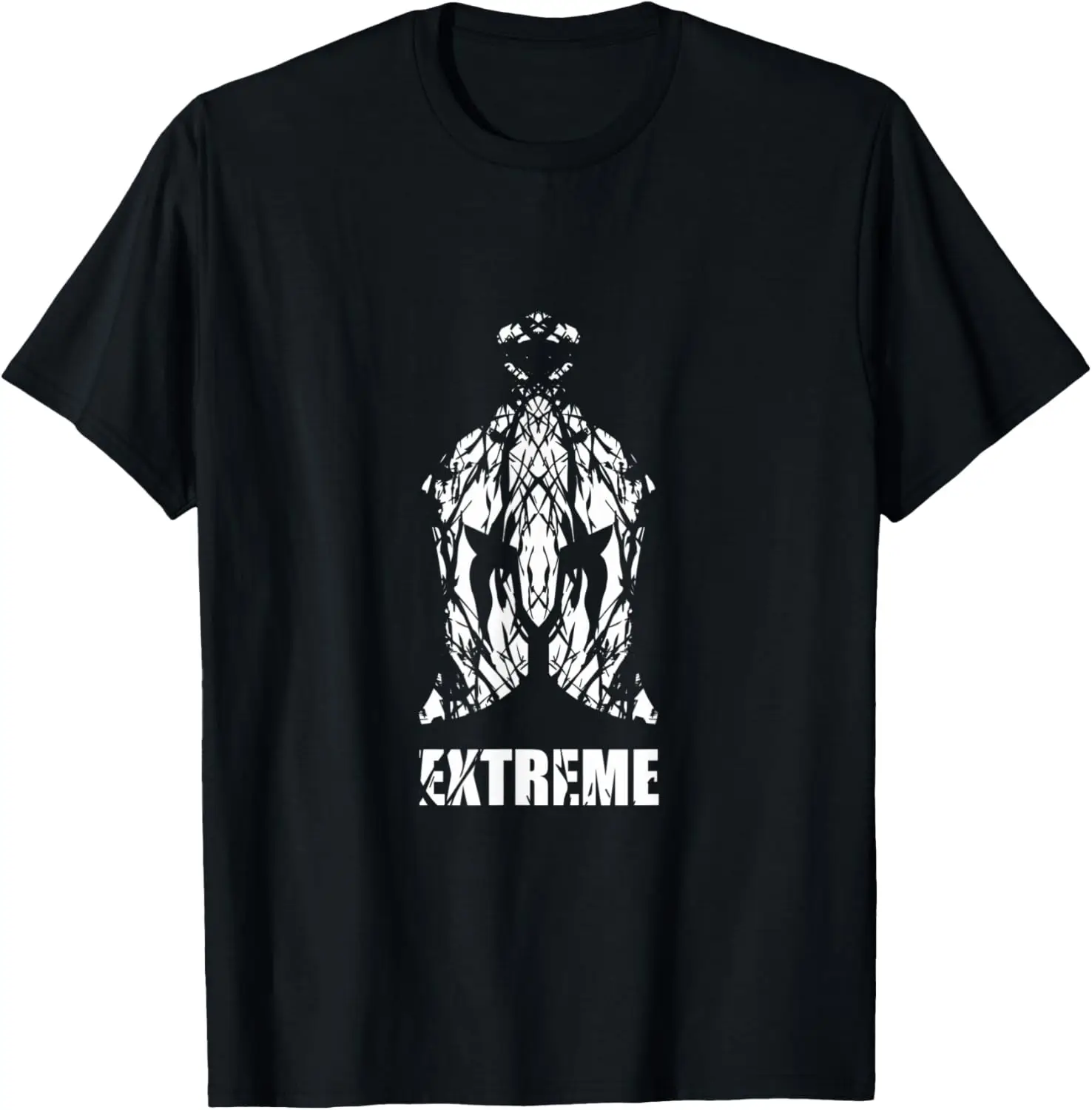 Extreme Spartan Helmet Gym Motivation Fitness Sayings T-Shirt