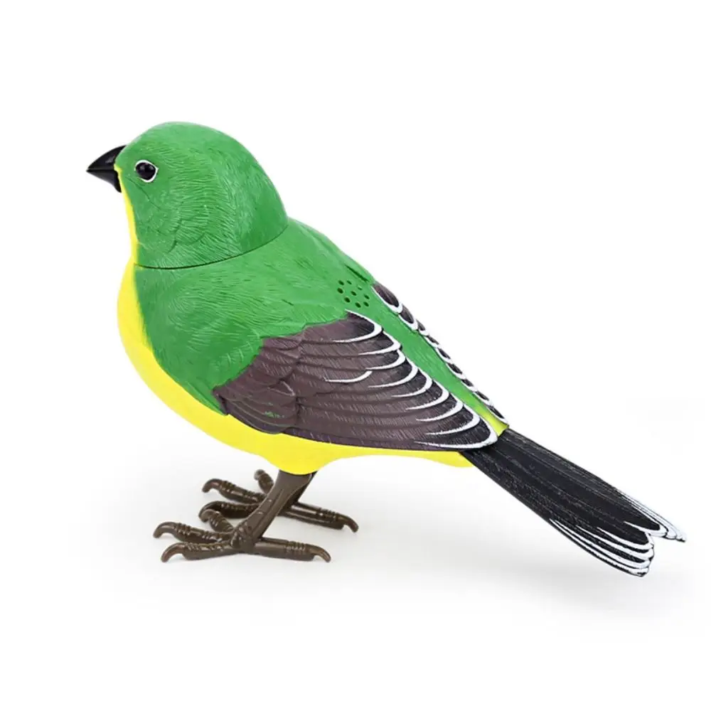 Cute Interactive Fake Birds Simulation Electronic Birds Realistic and Vivid Electric Desk Pets