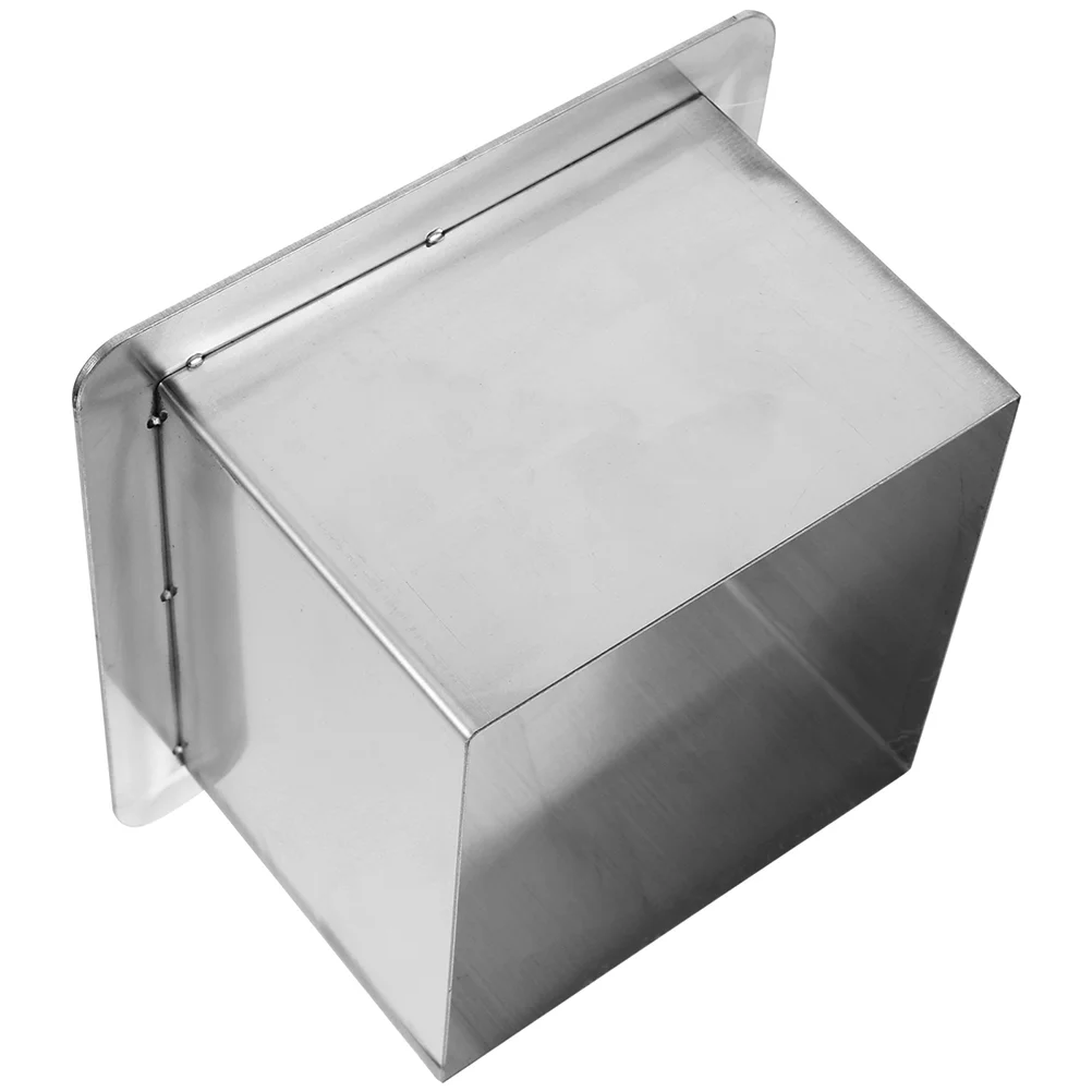 

Garbage Chute Grommet For Trash Embedded Grommets Kitchen Counter Stainless Steel Metal Square