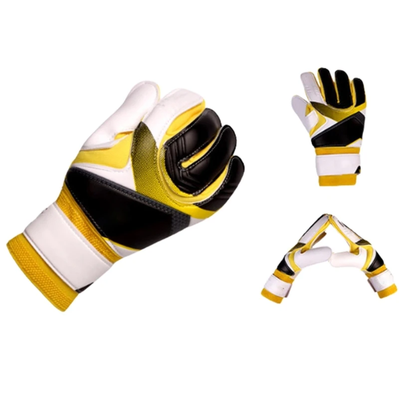 2Pcs Finger Protections Non-Slip Breathable Gloves Strong Grip Goalkeeper Gloves