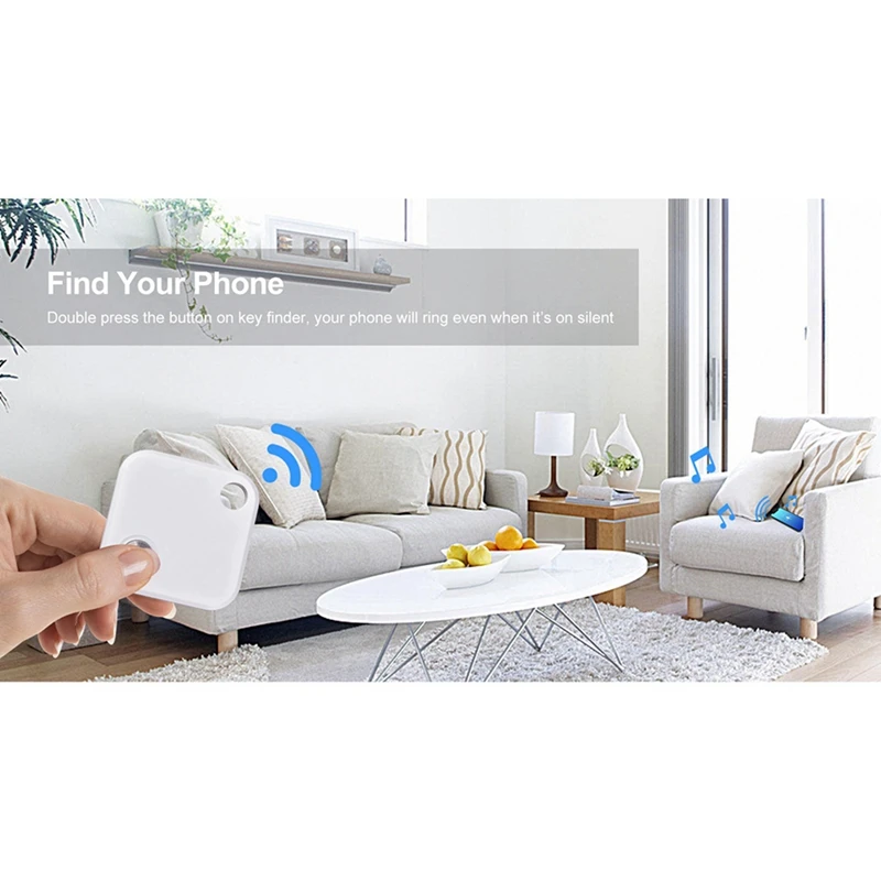 2x Smart Bluetooth 4,2 Anti Lost Key Finder GPS Tracker Alarm Brieftasche Key finder Locator Haustier Hund Kind Tracker Finder