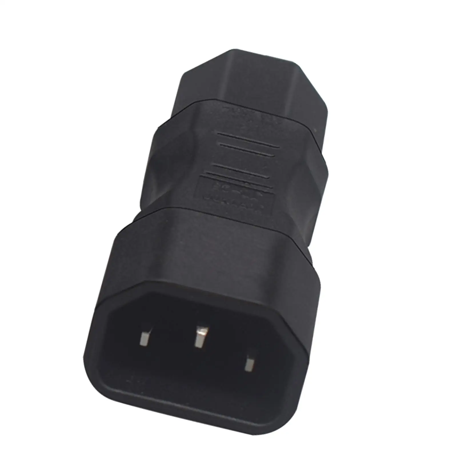 IEC 320 C14 to C15 Alternating current Converter Adapter 250V 10A Heat Resistant for Desktop Computers