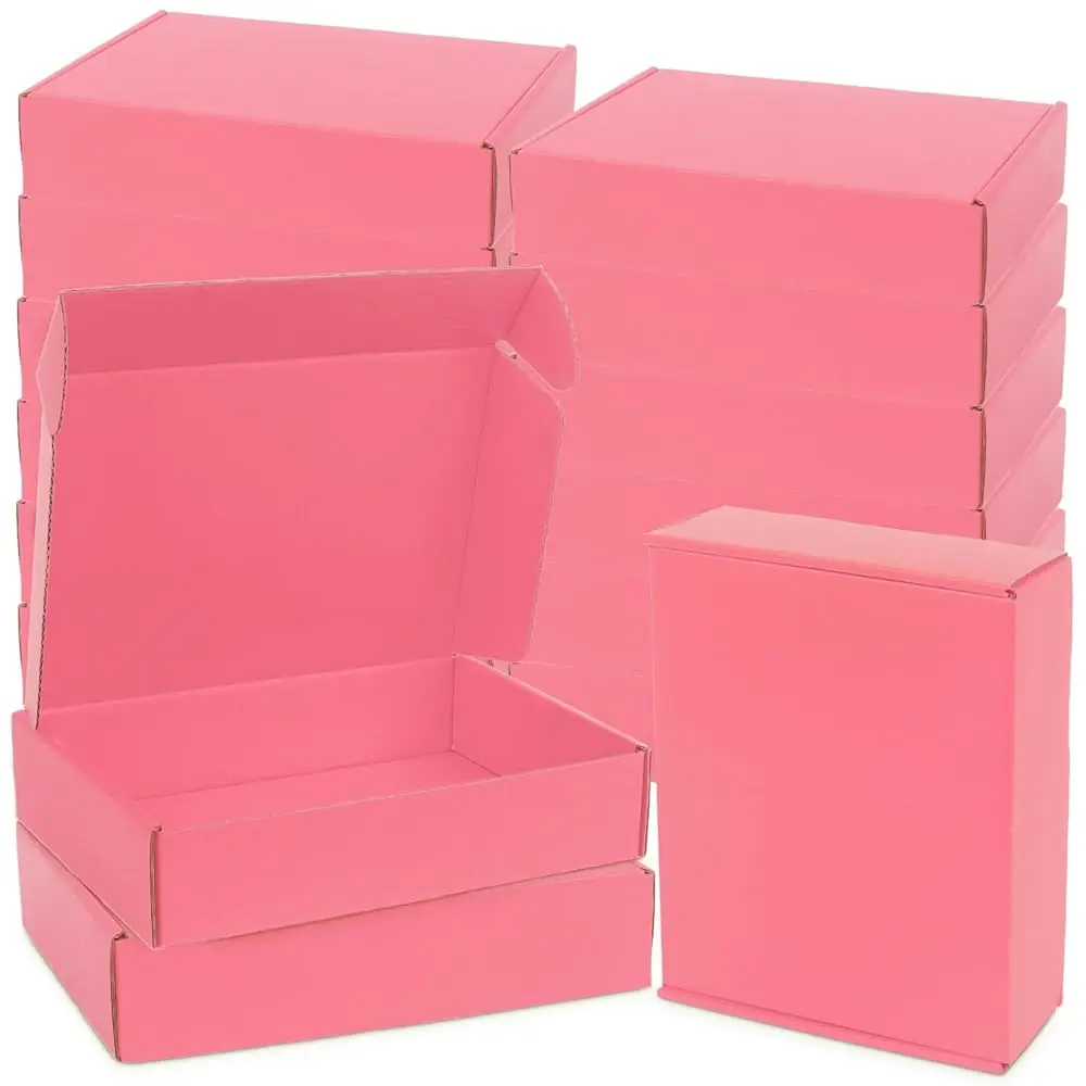 

Картонные коробки для доставки, 15 штук, подарочные коробки, гофрированные коробки для упаковки и почтовых отправлений