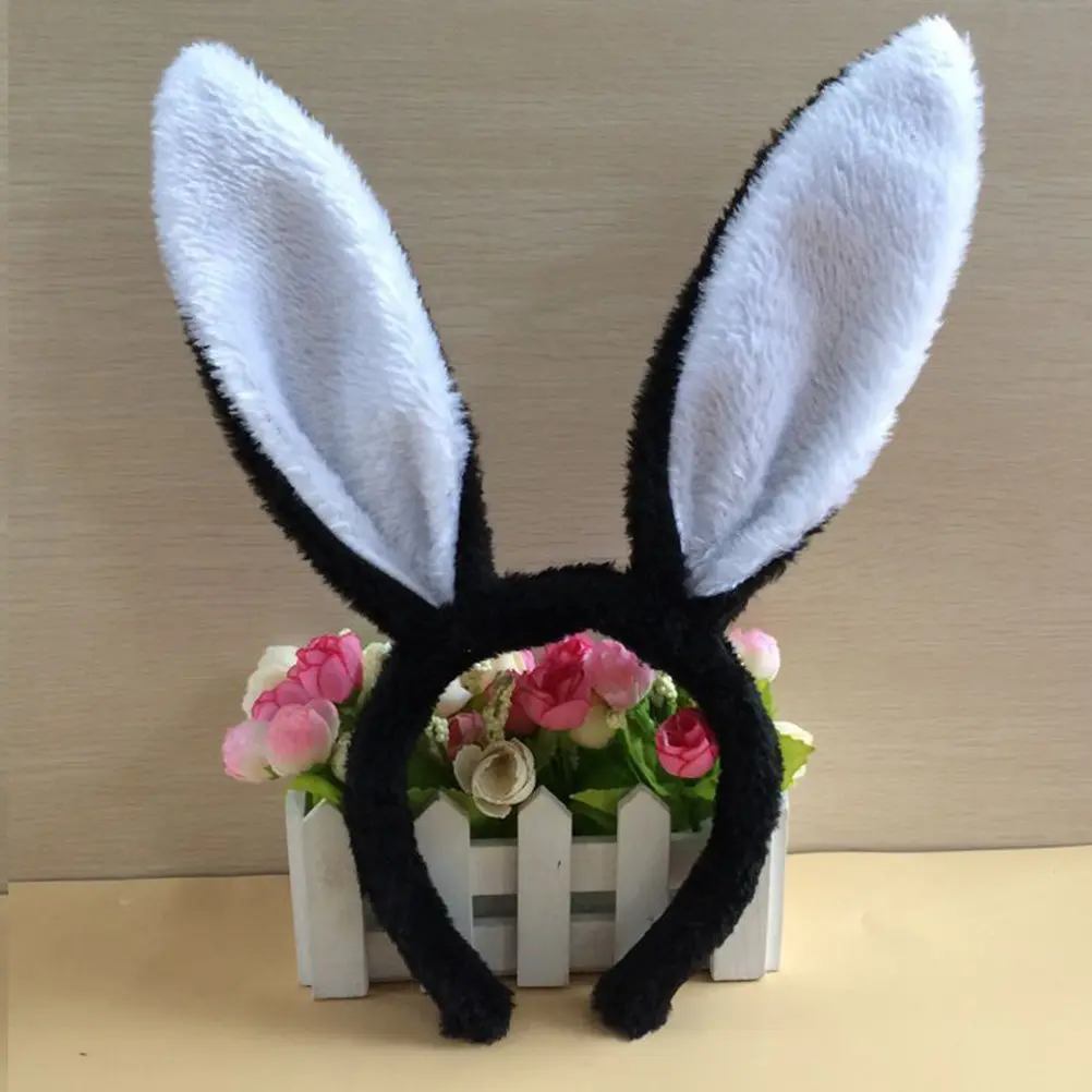 6 Diademas de Conejo de Felpa Suave para Fiesta, Pascua, Boda, Disfraz de Cosplay, Diadema para Niños Pequeños y Adolescentes, Regalos