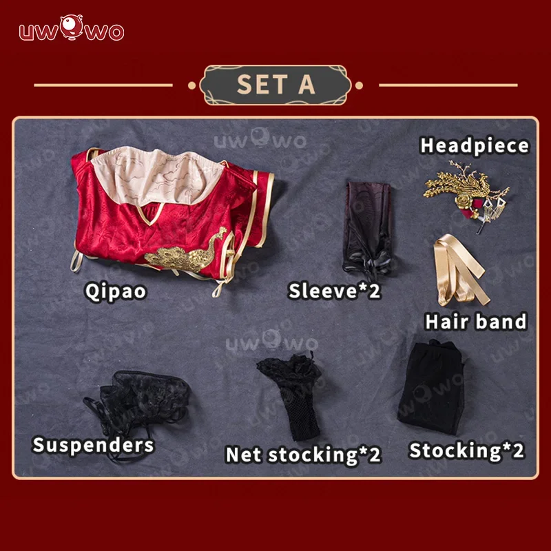 PRE SALE UWOWO Taihouu Cosplay Game Azur Lanee Taihouu Phoenix's Spring Song Cosplay Costume Qipao with shawl Halloween Cost@0Z*