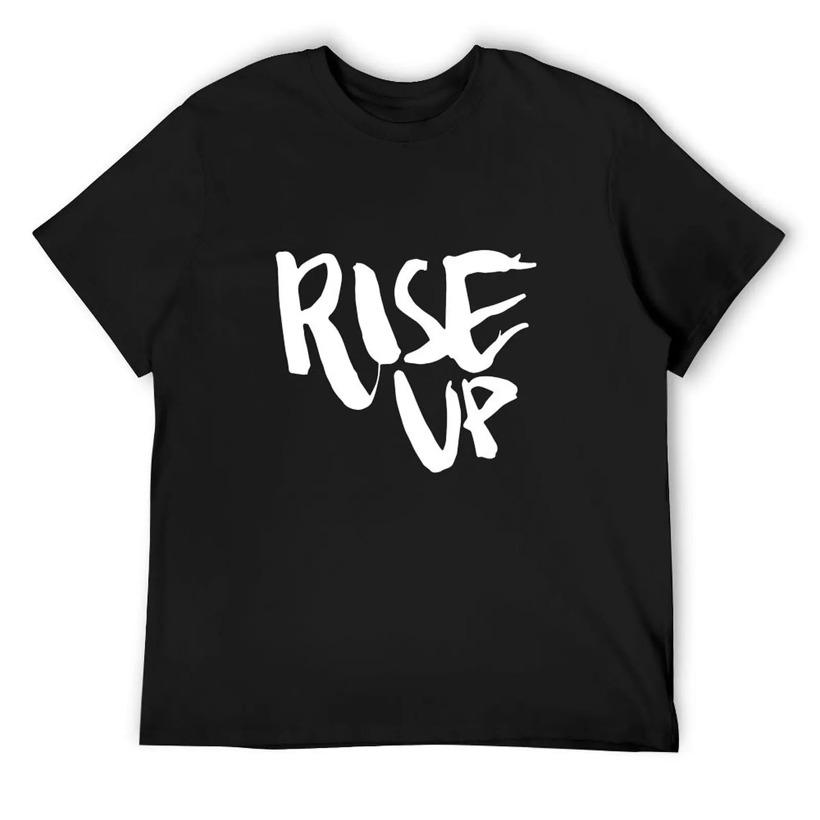 Rise Up T-Shirt cotton graphic tees blue archive anime shirts men