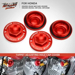 XR400 XR250 Engine Oil Valve Cap Tappet Adjuster Hole Cover For Honda XR400R XR250R XR250L XR200R CRF230L CRF230M 1984-2009