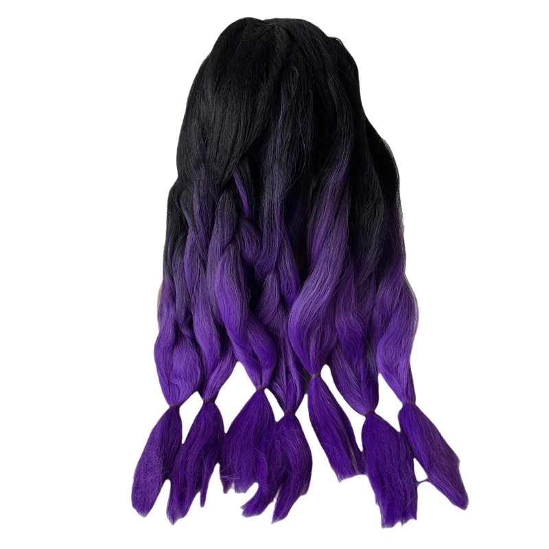 12 Packs A Lot Synthetic Hair Jumbo Braids Hair Extensions for Braiding Black Woman