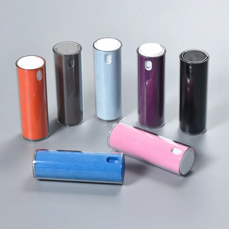 Screen Cleaner Spray Bottle Round Type Microfiber Wiper Cloth Polish Cleaning for  Phone PC Tablet Ipad Screen Dust Remover