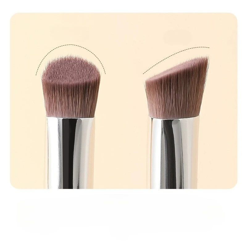 Brosse anti-cernes pour fond de teint, fard à joues de Contour Premium, crème liquide synthétique pour cernes, cosmétiques, outil de beauté