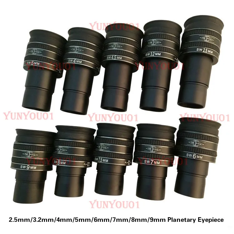 

Planetary Ocular 2.5 / 3.2 / 4 / 4.5 / 5/6/7 / 7.5 / 8 / 9MM Focal Length High Power Planetary Lens Genuine