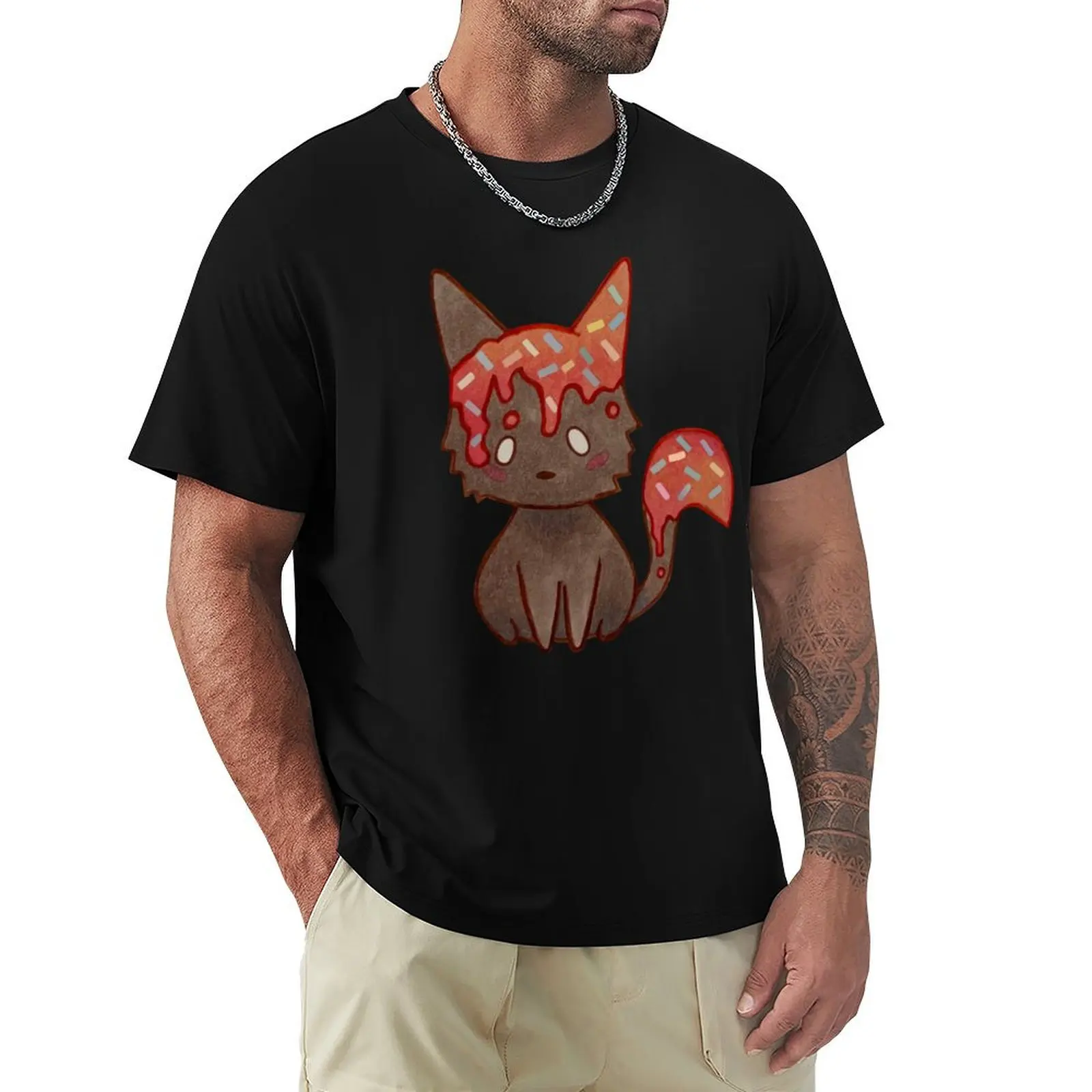 Sprinkle Fox. T-Shirt Big and Tall Gym T-Shirt