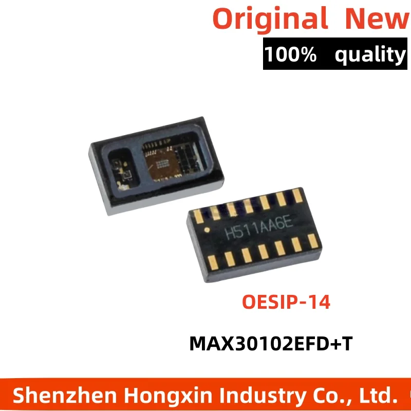 1pcs new MAX30102EFD+T patch OESIP-14 pulse oximeter and heart rate sensor