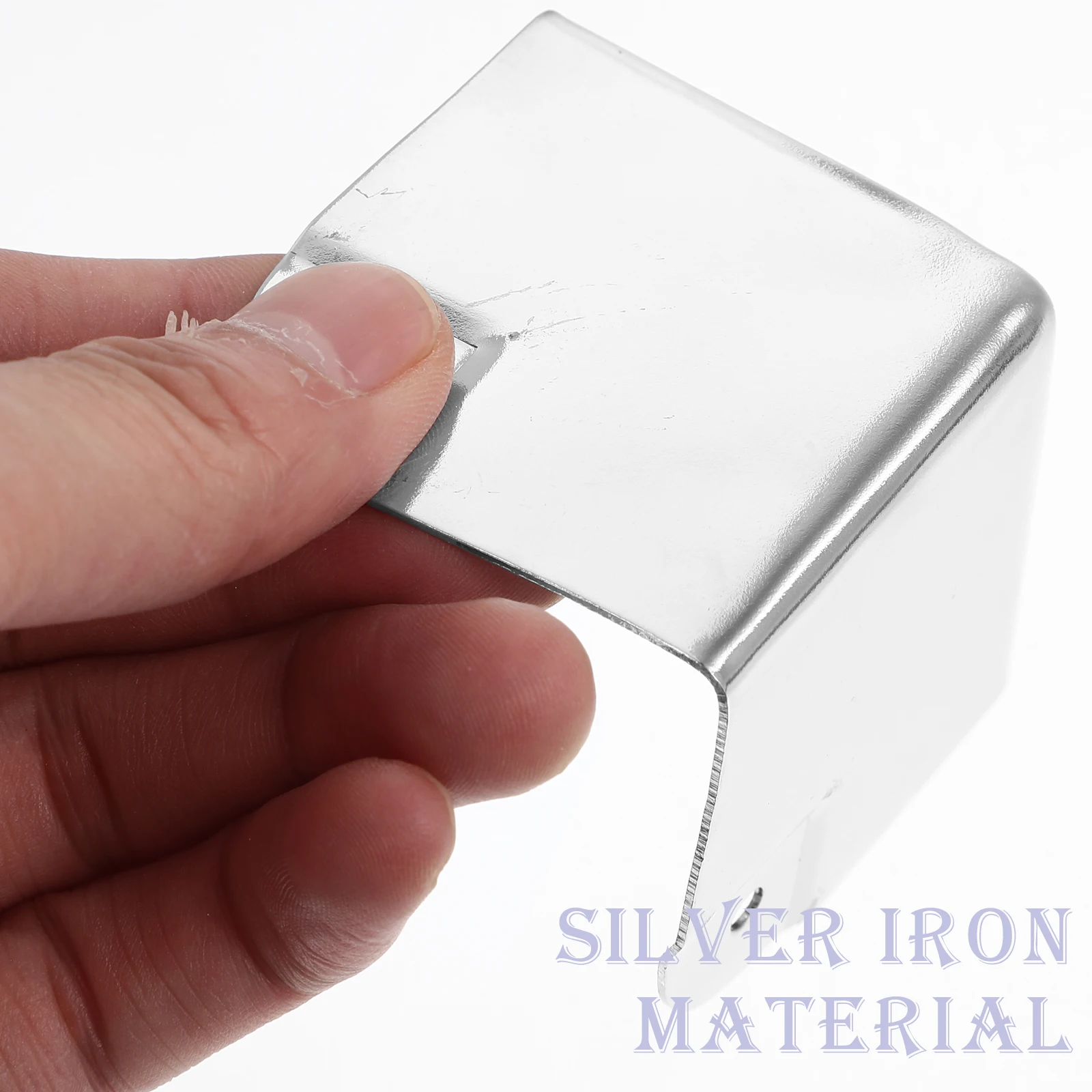 

10Pcs Electrical Cabinet Door Corner Protector Vintage Alloy Box Corner Safety Guard Decorative Edges Cover 50mm