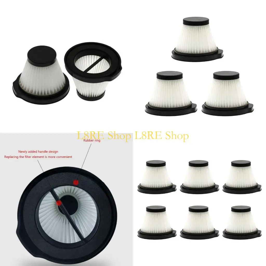 L8RE HEPA FILTRO HORTHLD ASPUUUM CLEARKER PENTES SUBSTITUIÇÃO PARA DEERMA DX115 DX115S