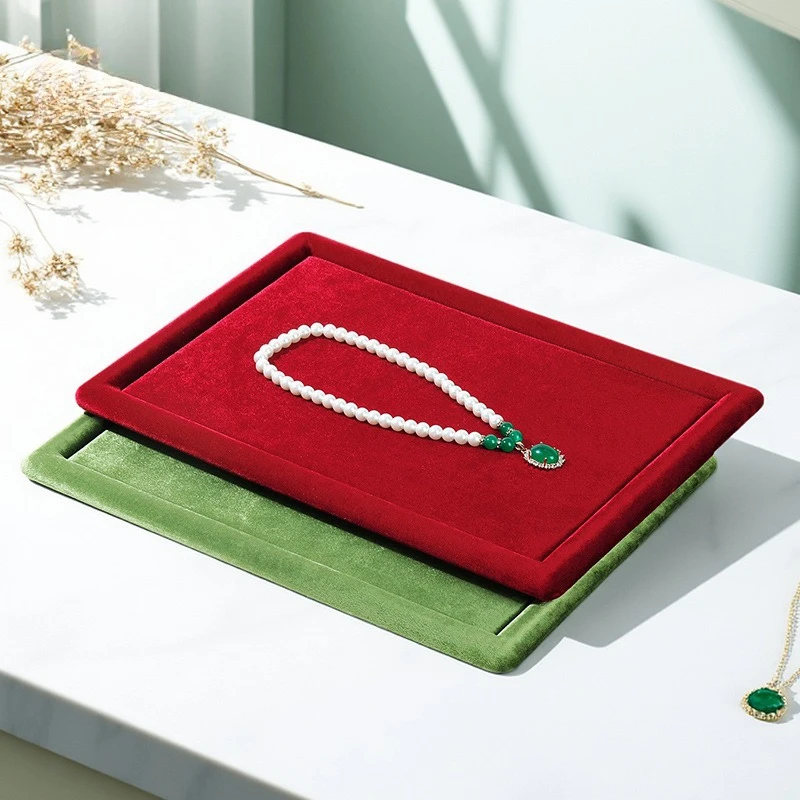 

Поднос для проверки ювелирных изделий, окно, подносы для демонстрации ювелирных изделий, роскошные подносы для показа ожерелья, поднос для прямой трансляции, модные подносы для ювелирных изделий