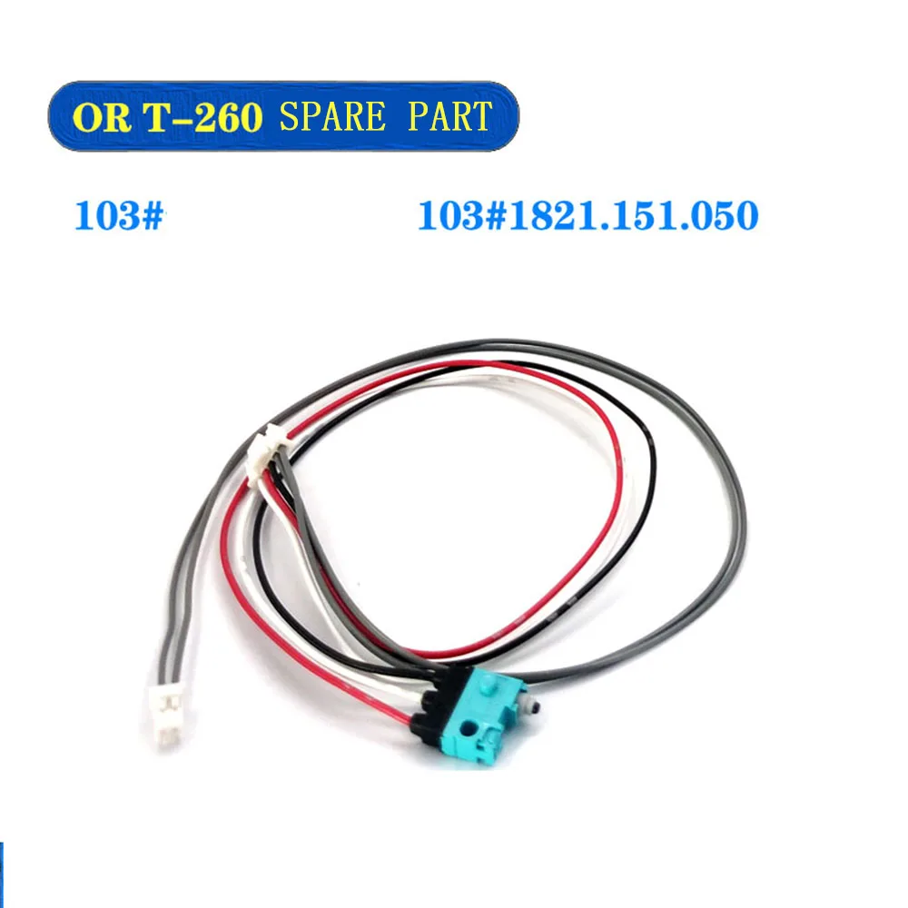 

ORT260 Item No.103 Handheld Electric Strapping Machine Spare Parts 1821.151.050 Switch wire ,1pcs price