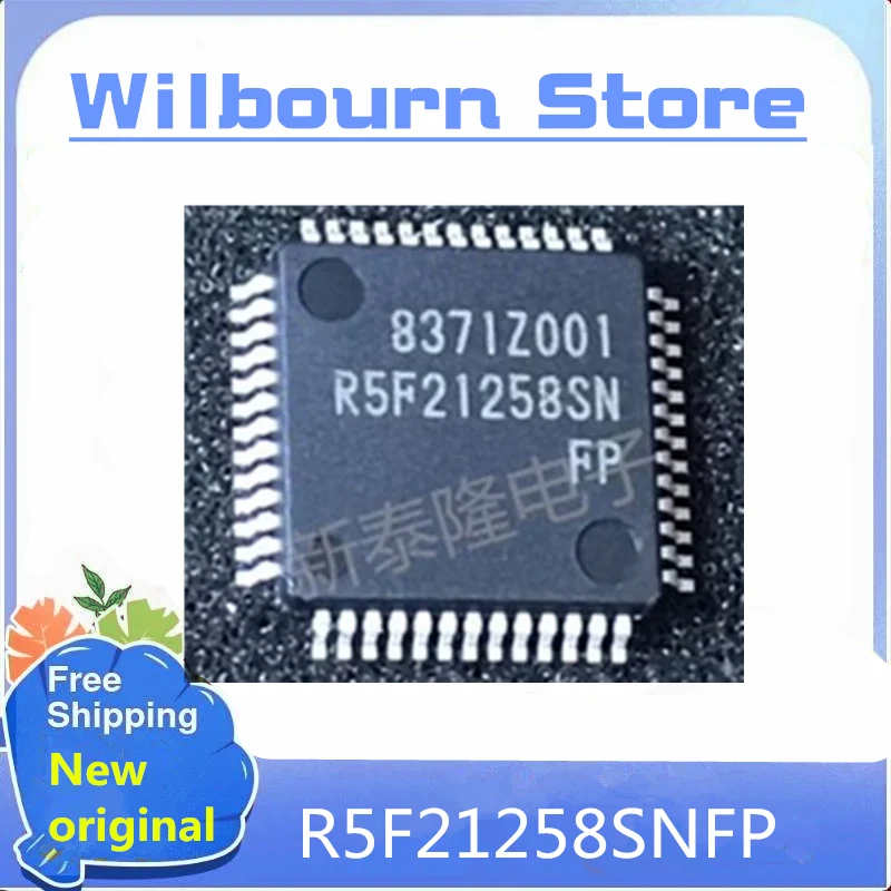 2PCS~10PCS/LOT  R5F21258SNFP R5F21258SN QFP-52 New original