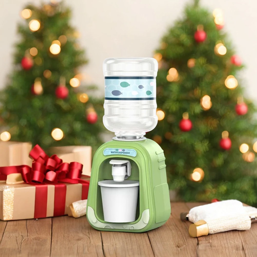 1PC Children's Mini Water Dispenser Toy Cartoon Water Dispenser Rotatable And Detachable Cartoon Interactive Kids Toys Gift