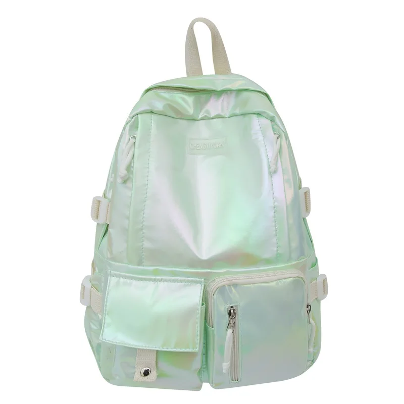 Nylon Women Backpack Girls Teenage Student School Bag Korean Version Middle School Student Travel Laptop Backpack