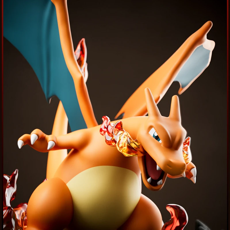Genuine HOLLYBOX Ultimate Battle Series Diorama Figure Rapidash Charizard VS Pikachu Scene Desktop Display Ornament Trendy Gift view 6