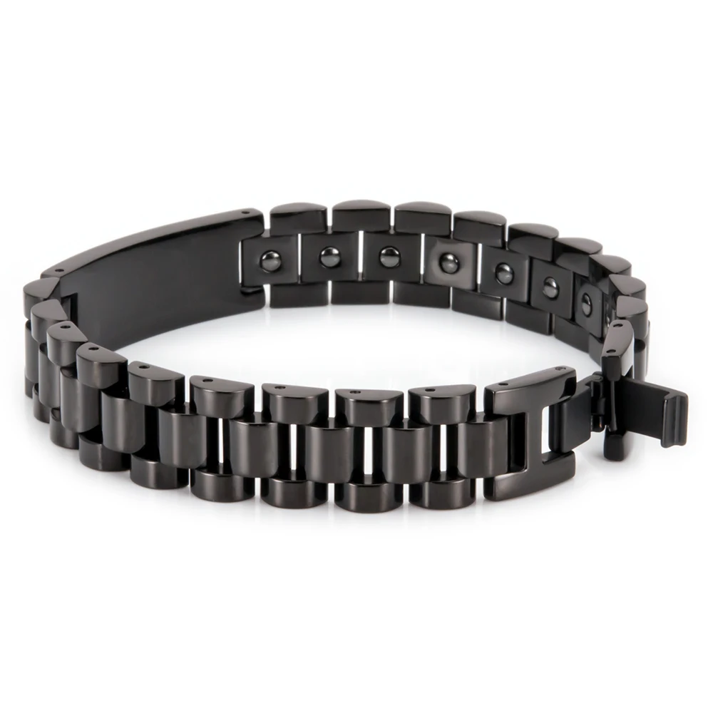 Wollet Mens Magnetic Lymph Drainage Detox Bracelet Slimming Therapy Bracelet Arthritis Pain Relief Health Care Jewelry Gifts