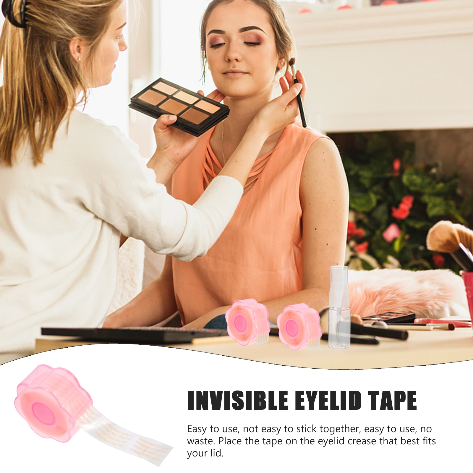 1 ensemble de bandes à Double paupière invisibles pour les yeux à capuche, outil de maquillage respirant longue durée, bandes de mise en forme des paupières