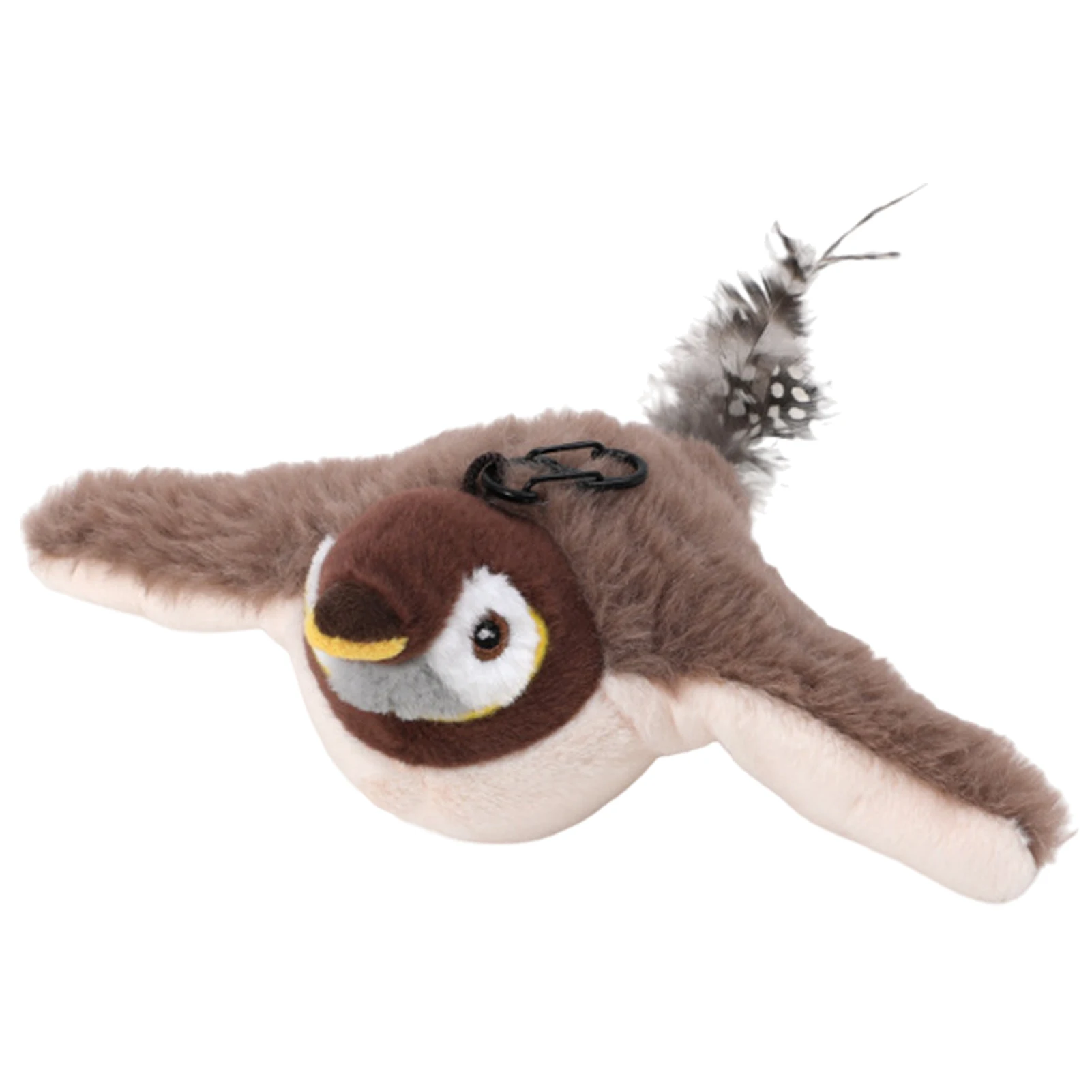 Jouet d'oiseau pour chat, oiseau volant qui chilote. Au son. Garder entretenir.