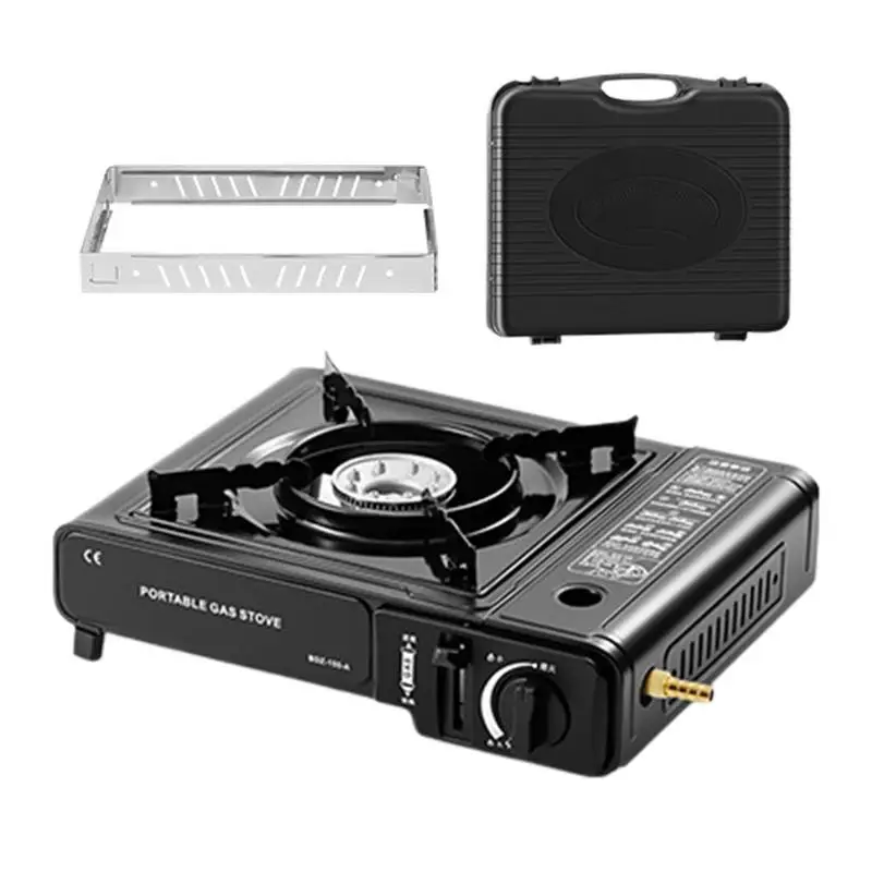 

Portable Stove For Camping Portable Camp Grill Single Burner Small Heat Resistant Heater For Backpacking Hiking Patio Campfire