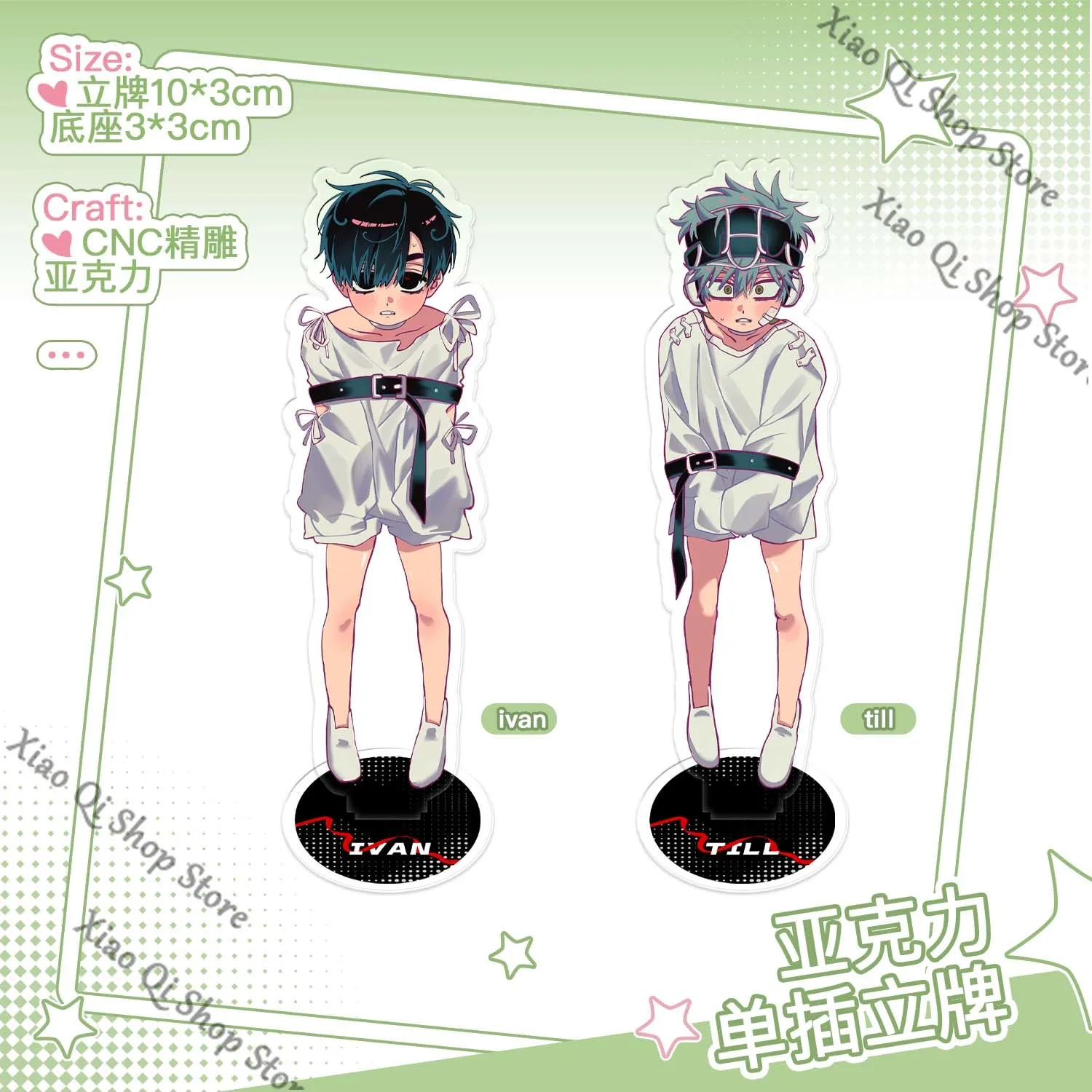 

Этап инопланетянина амбитут Till/Иван-колеги, милый мультяшный стоячий знак, цветной бумажный значок с двойной вспышкой, коллекционное издание, подарок