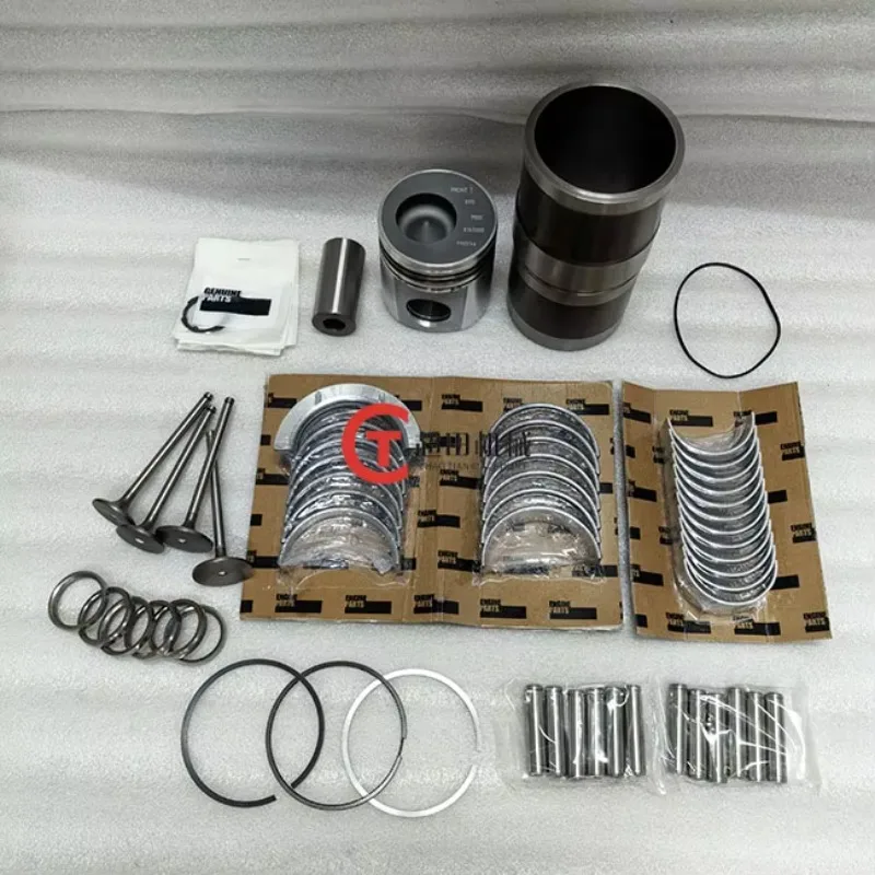 QSB3.9 QSB4.5 QSB6.7 QSL9 QSX15 QSK19 Engine Cylinder Liner Kit 6BT5.9 6CT8.3 Diesel Engine Overhaul Repair Kit-HDF