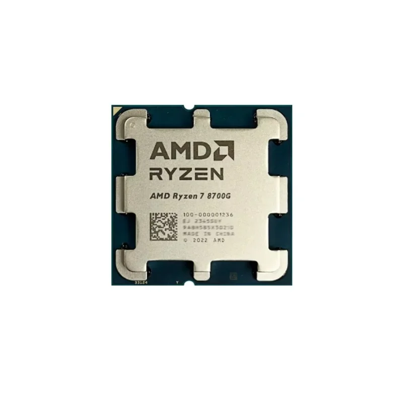 1pcs/5pcs/10pcs AMD Ryzen 7 8700G New R7 8700G 8-Core 4.2 GHz 65W Radeon 780M Processor - 100-100001236 Socket AM5 but no fan