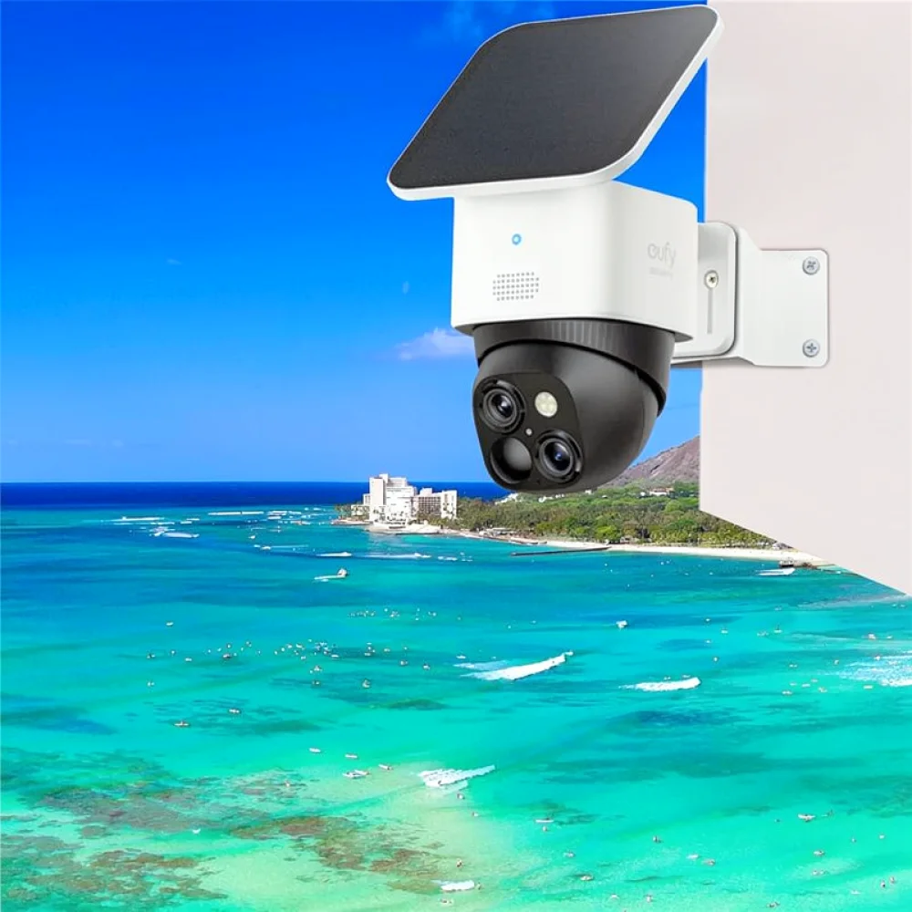Corner Wall Mount Bracket For Eufy SoloCam S340 Security Camera Metal Holder Outdoor Surveillance Angle Extension Support